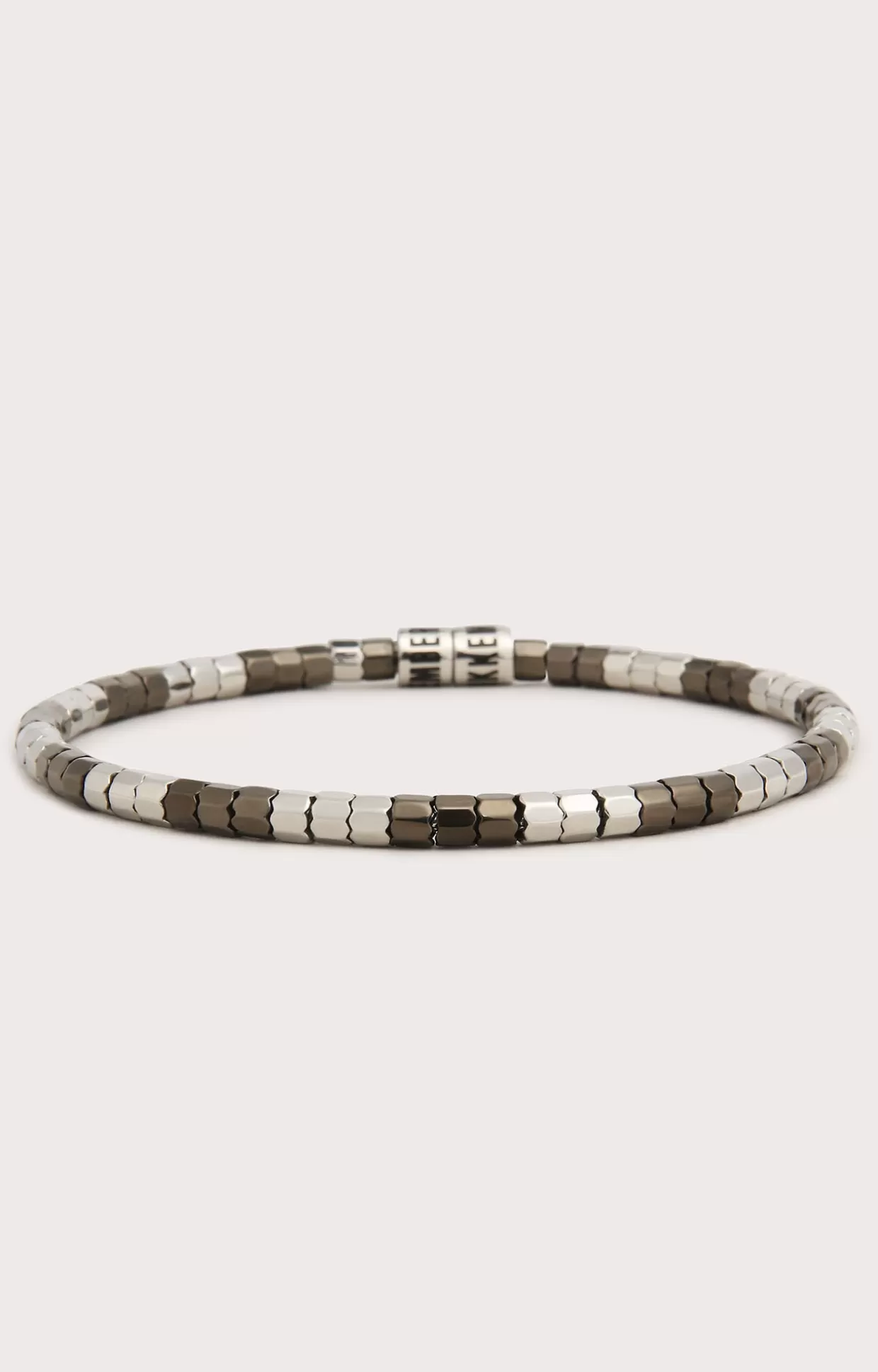 Bikkembergs Bracciale Da Uomo Con Elementi A Due Colori 330 Outlet