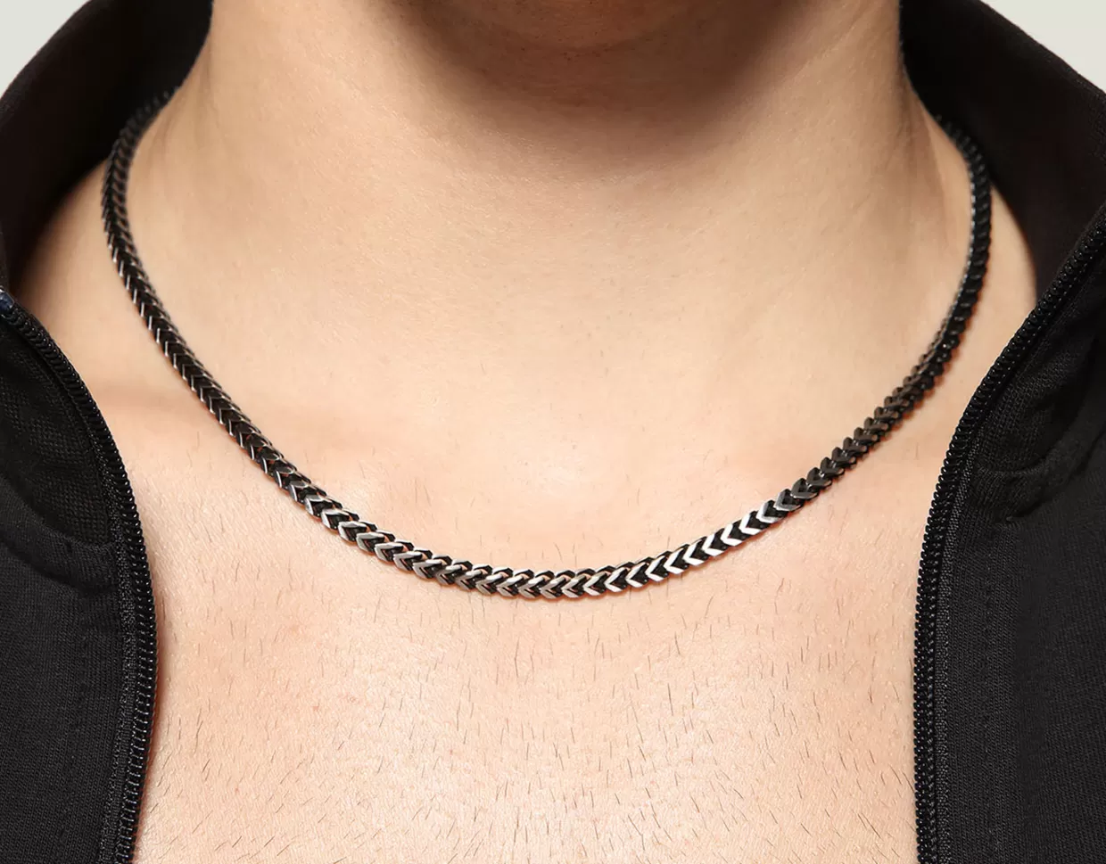Bikkembergs Collana Uomo Effetto Vintage Con Diamante 273 Discount