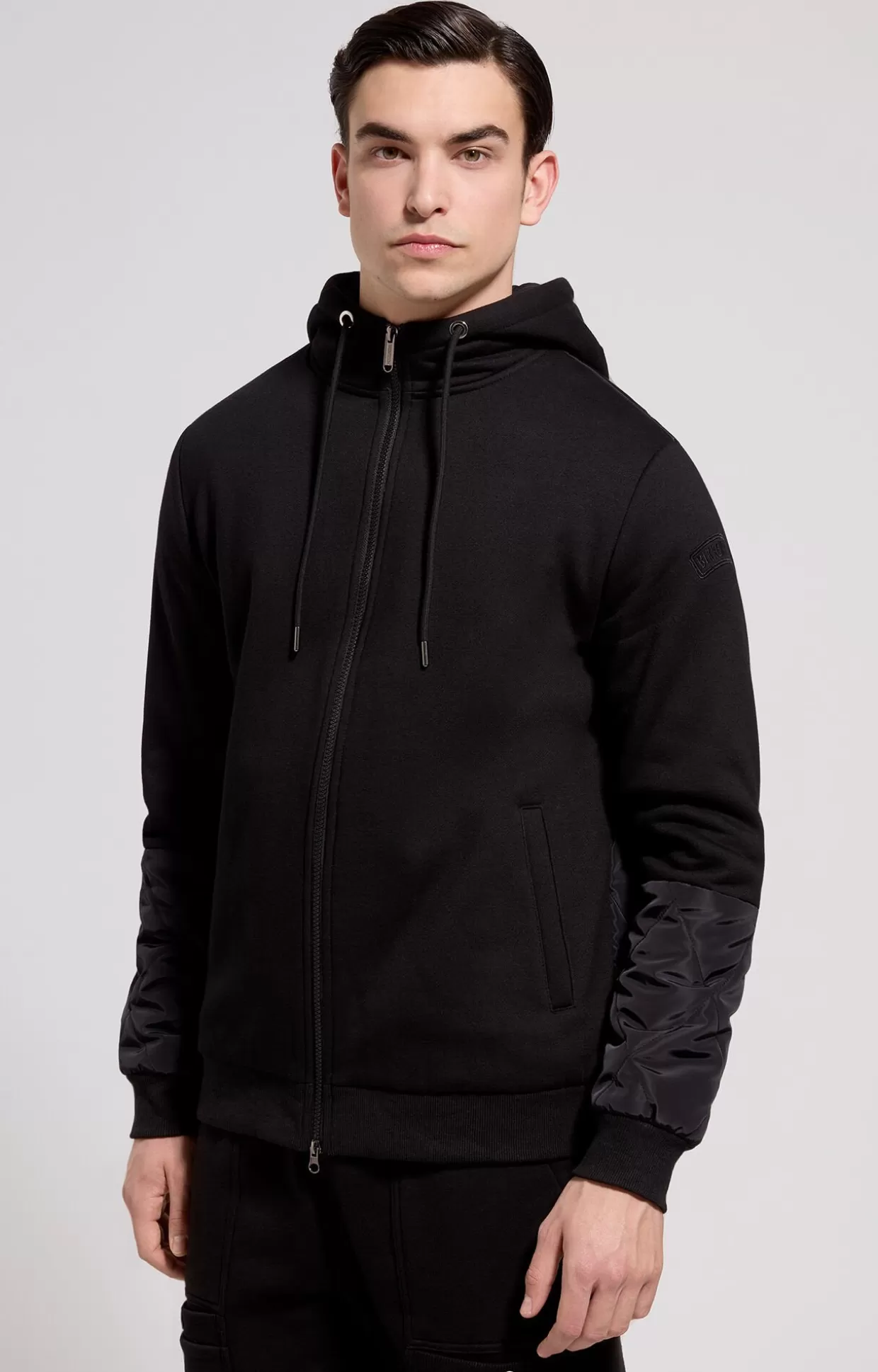 Bikkembergs Felpa Uomo Dettagli Trapuntati black Cheap
