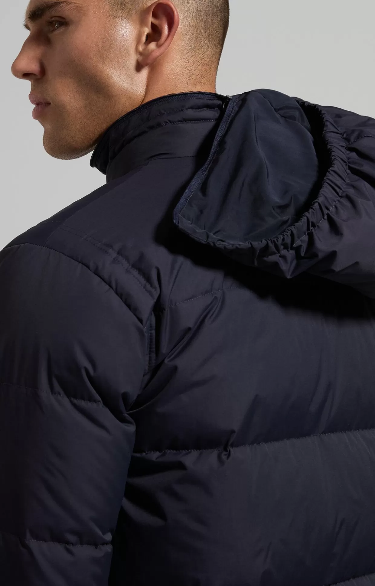 Bikkembergs Piumino Uomo Dettaglio Catarifrangente blue graphite Clearance