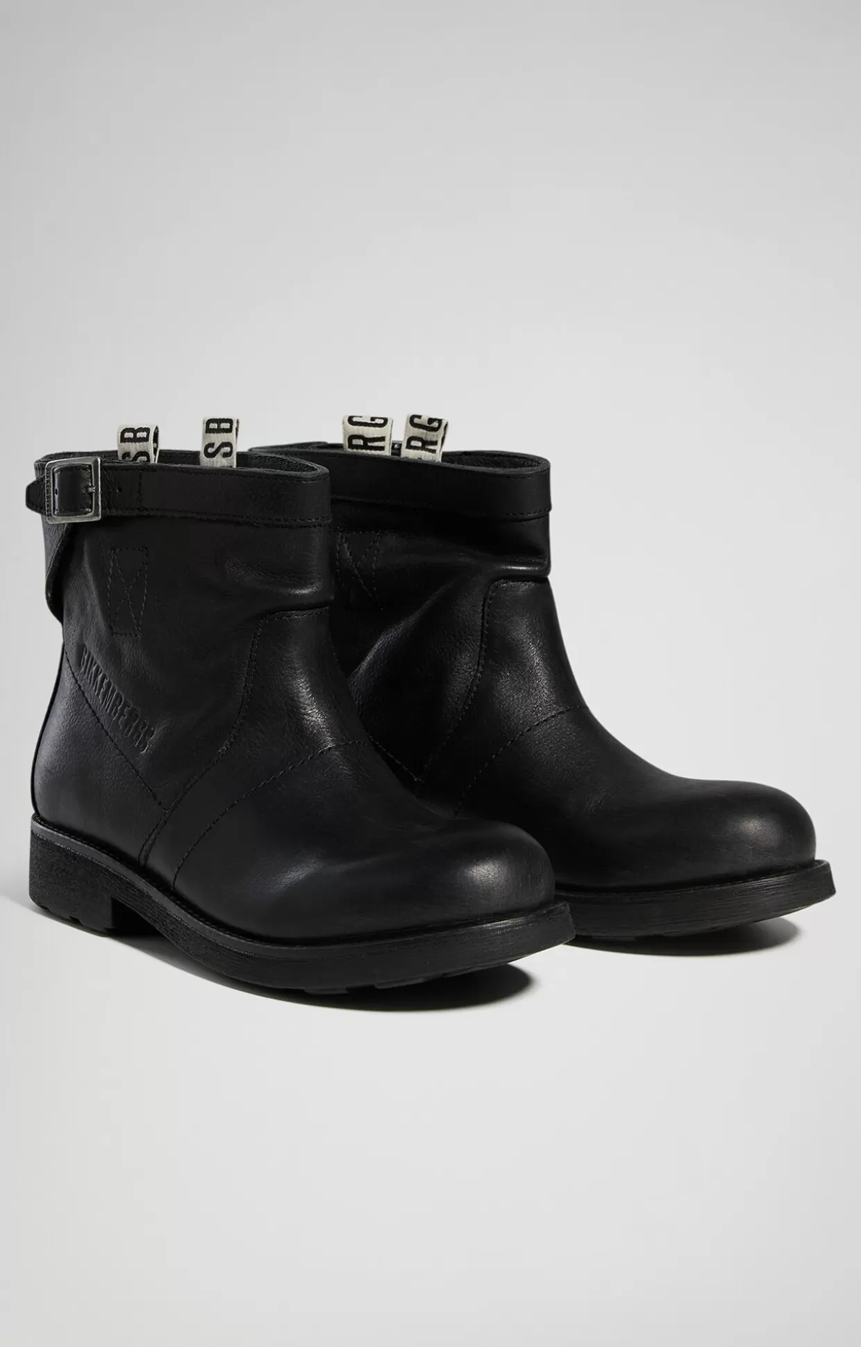 Bikkembergs Stivali Bassi Donna In Pelle Vintage black Clearance