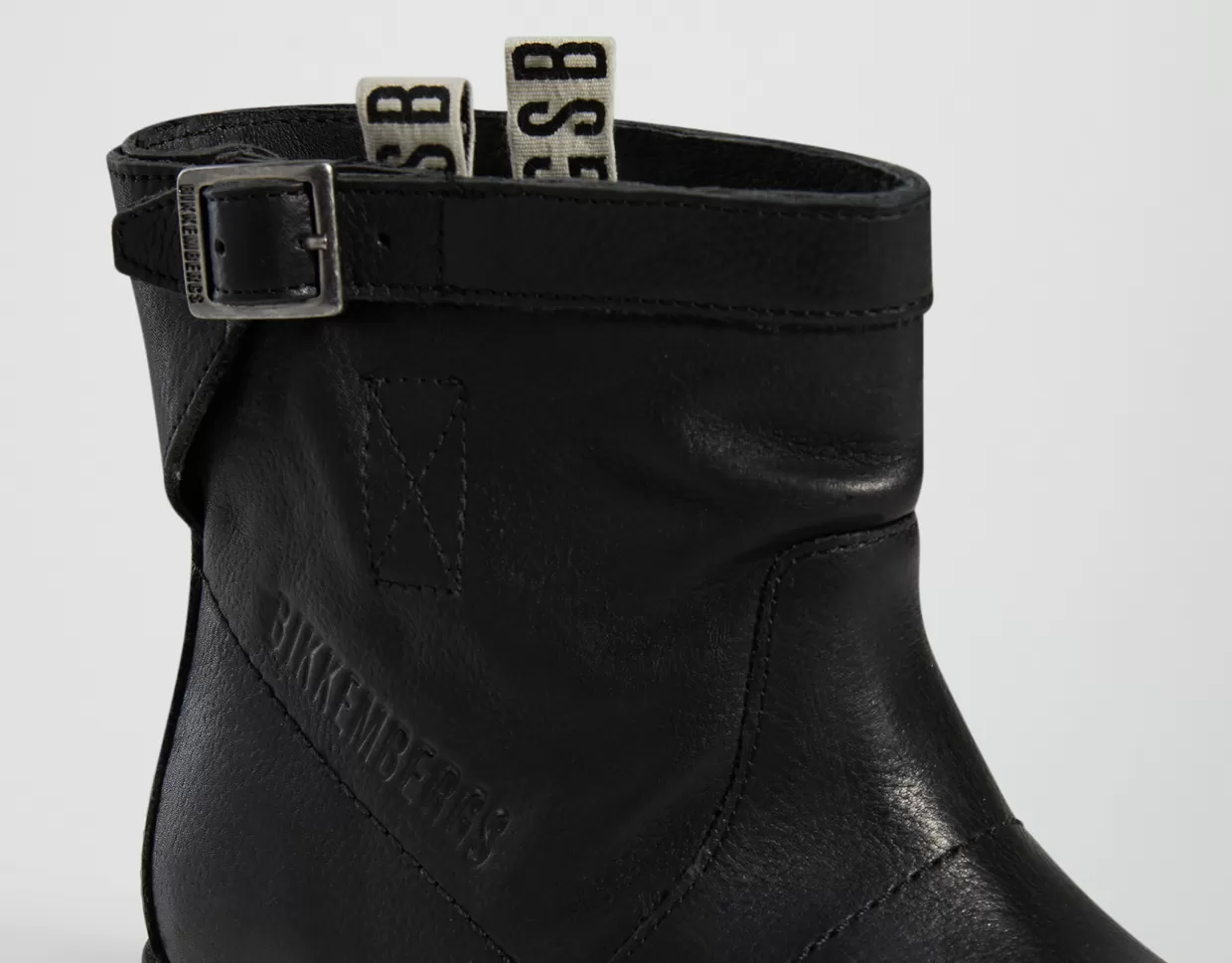 Bikkembergs Stivali Bassi Donna In Pelle Vintage black Clearance