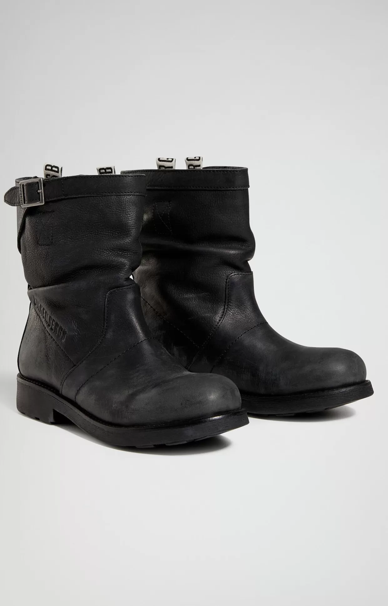 Bikkembergs Stivali Donna In Pelle Vintage black Cheap